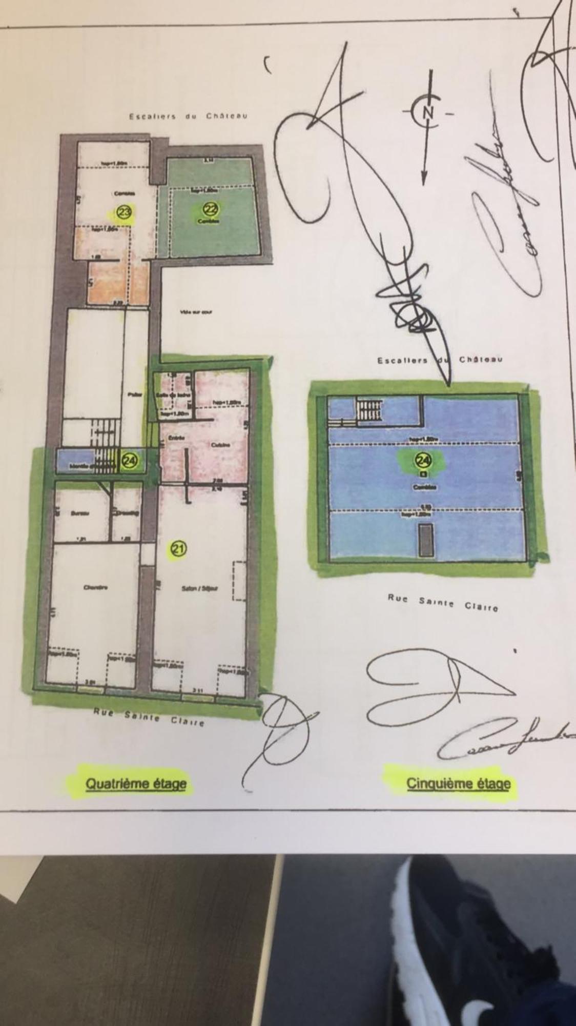 Annecy Sainte Claire Duplex Gare-Lac 4E Etage 4Ou6 Personnes Екстер'єр фото
